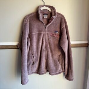 Patagonia Women's Fleece Jacket in Light Purple